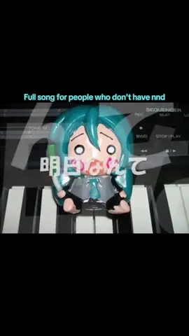 For the people who don't have nnd #vocaloid #foundmedia #vocalost #hatsunemiku 