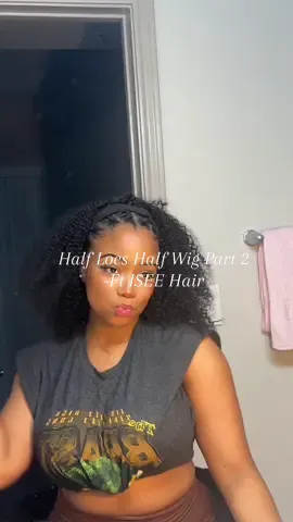 Why cut your locs when you could just do this!!??@ISEEHAIR #wigoverlocs #locstyles #locmaintenance @ISEE HAIR BEAUTY @iseehairshop 