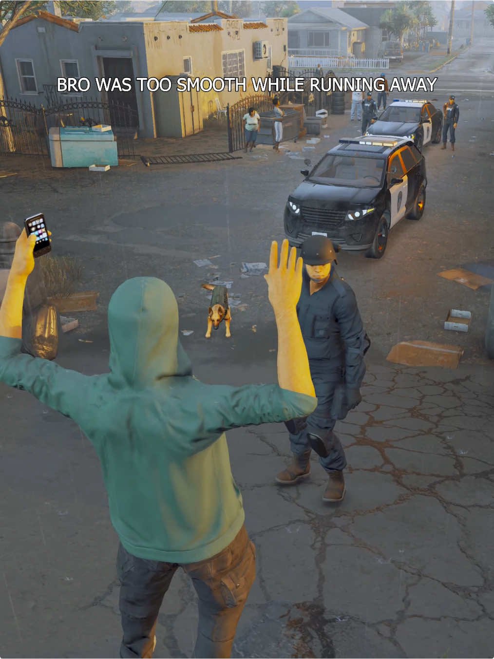 My favorite parkour game. Combined with being pursued by the ocher police.#watchdogs #watchdogs2 #npc #mod #cops 