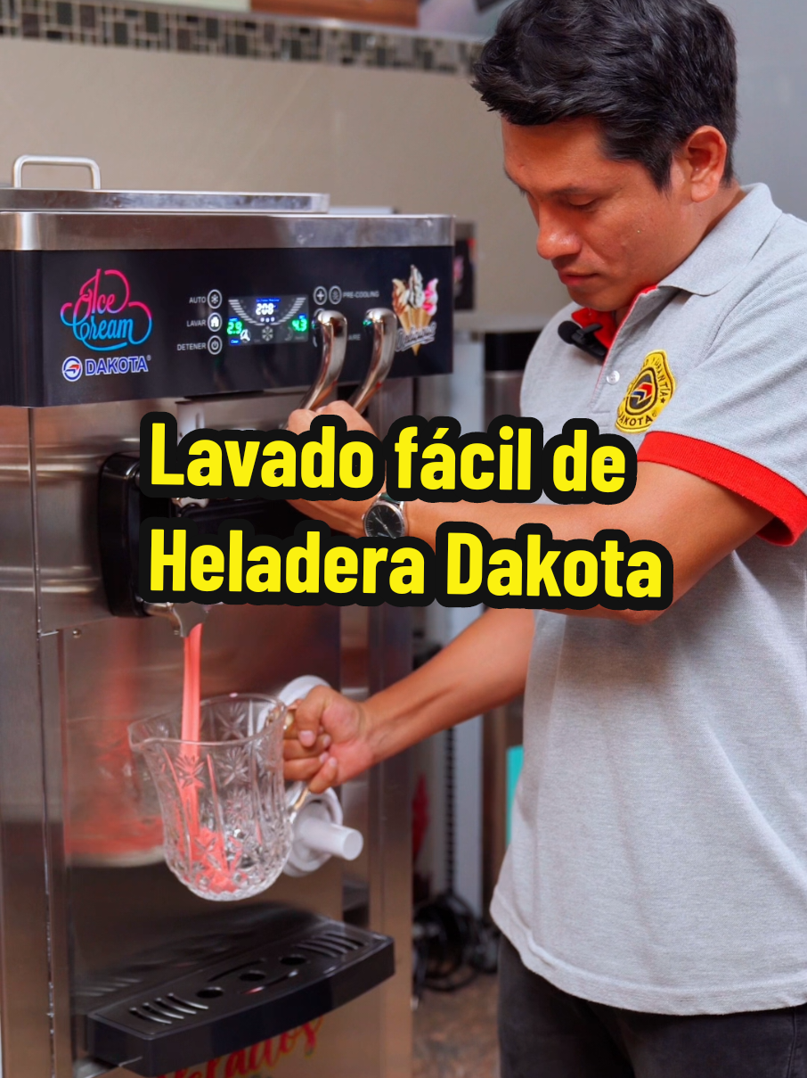 🧼 Así se lava tu heladera Dakota en minutos Fácil, rápido y sin complicaciones 😎 #heladera #lavadofacil #emprende #tiktokvende #maquinagastronomica #heladerasdakota 