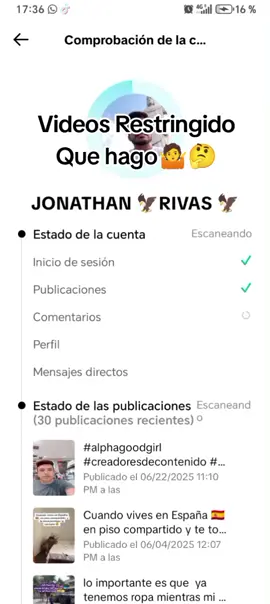 PRIMERA PARTE: Tips en caso de que tengas una publicación restringida #fyp  #tiktoktips #parati #contenido #enseñandoentiktok 