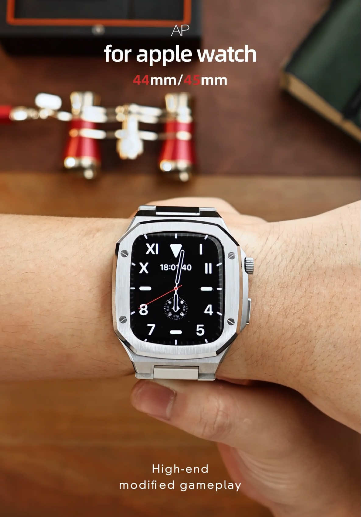 ⌚💥 Style That Protects. Fit That Lasts. Give your Apple Watch 44/45mm a bold new vibe with our sleek, durable case! ✨ ✅ Designed for Series (44mm/45mm) 🛡️ Strong protection from daily bumps & scratches 🔁 Changeable bezels — new color, new mood 🎨 Minimalist or standout styles available Ready to make your watch feel brand new? 🛍 Shop now at : http://imodwatch.com FB : https://www.facebook.com/iModWatch/ Instagram : https://www.instagram.com/imod_watch/ ✨ B2B Partners Wanted ✨   At iMod Watch, we’re looking for business partners to explore new opportunities in the Apple Watch accessory market.   Lead the market with high-quality products and grow together with us!   Get the best companion for your Apple Watch today!   Learn more here 👉 (http://www.imodwatch.com)   For inquiries, email us at: **info@wrwatches.com**   #relojApple  #relojinteligenteApple  #fundaparaAppleWatch   #correaparaAppleWatch  #đồnghồApple  #đồnghồthôngminhApple #ốpbảovệchoAppleWatch  #dâyđeochoAppleWatch #애플워치케이스  #애플워치스트랩 #애플스마트워치  #เคสแอปเปิ้ลวอทช์ #สายแอปเปิ้ลวอทช์  #CoquepourAppleWatch  #BraceletpourAppleWatch‎ #اكسسواراتابلواتش‏‎ #アップルウォッチ #アップルウォッチケース  #iModWatch #AppleAccessories #AppleWatchCase #applewatchstrap #applewatchband #goldenconcept #applewatch8 #applewatch9 #applewatchultra #applewatchseries10