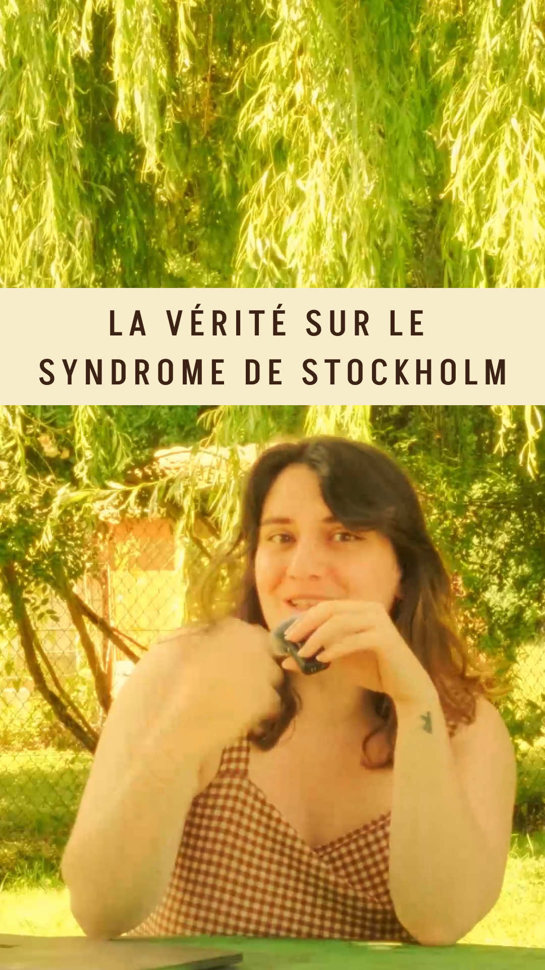 Le syndrome de Stockholm n’existe pas  En tout cas hésitez pas à me dire si vous voulez en savoir plus ! En attendant je vous recommande d’aller lire pleins d’articles en ligne promit c’est trop intéressant !!  Sources:  Stockholm syndrome’: psychiatric diagnosis or urban myth? Par  M. Nyamnyak, N Tufton, R. Szekely, M. Toal, S. Worboys, E. L. Sampson -  Acta Psychiatrica Scandinavica 50 ans après sa naissance, le diagnostic du syndrome de Stockholm remis en cause Par Pierre Ropert - Radio France Appeasement: replacing Stockholm syndrome as a definition of a survival strategy. Par Rebecca Bailey, Jaycee Dugard, Stefanie F. Smith et Stephen W Porges - European Journal of Psychotraumatology Is Stockholm syndrome a myth? The terrifying crime behind psychology’s most famous — and dubious — term Par Rebecca Armitage - ABC News Stockholm Syndrome 50 years on: Is the condition real or was it invented to discredit women? Par Roselyne Min - Euronews What is Stockholm syndrome? par Kathryn Westcott - BBC News Magazine #invention #syndromedestockholm #histoirevrai #debunked #stockholmsyndrome #feminisme #feministe 