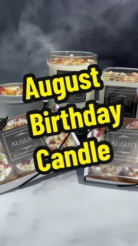 Born in August? Or know someone who is? This candle was made just for you. Perfect for birthday rituals, gifts, or anyone wanting to reconnect with their light. Our August Candle was created to promote Positivity, Imagination, and Joy. August is a power month of the year! It is rooted in the energy of completion and loose ends tied. Healing done in the past and things in the future are now a little clearer for us all. This energy asks us to venture outside of our comfort zone, to have the experiences which we have previously denied ourselves. In doing this we open ourselves to enlightenment. The August Candle has a Tropical, Citrusy, Warm, and Sweet scent with Peridot, Red Jasper, Carnelian, and Calcite healing crystals on top. It is perfect for an August Birthday or August Anniversary gift!Handmade and Hand-poured with Soy Wax for a Long, Clean Burn! #AugustCandle #BirthMonth #CrystalCandle #AugustBirthday #newmoonbeginnings 