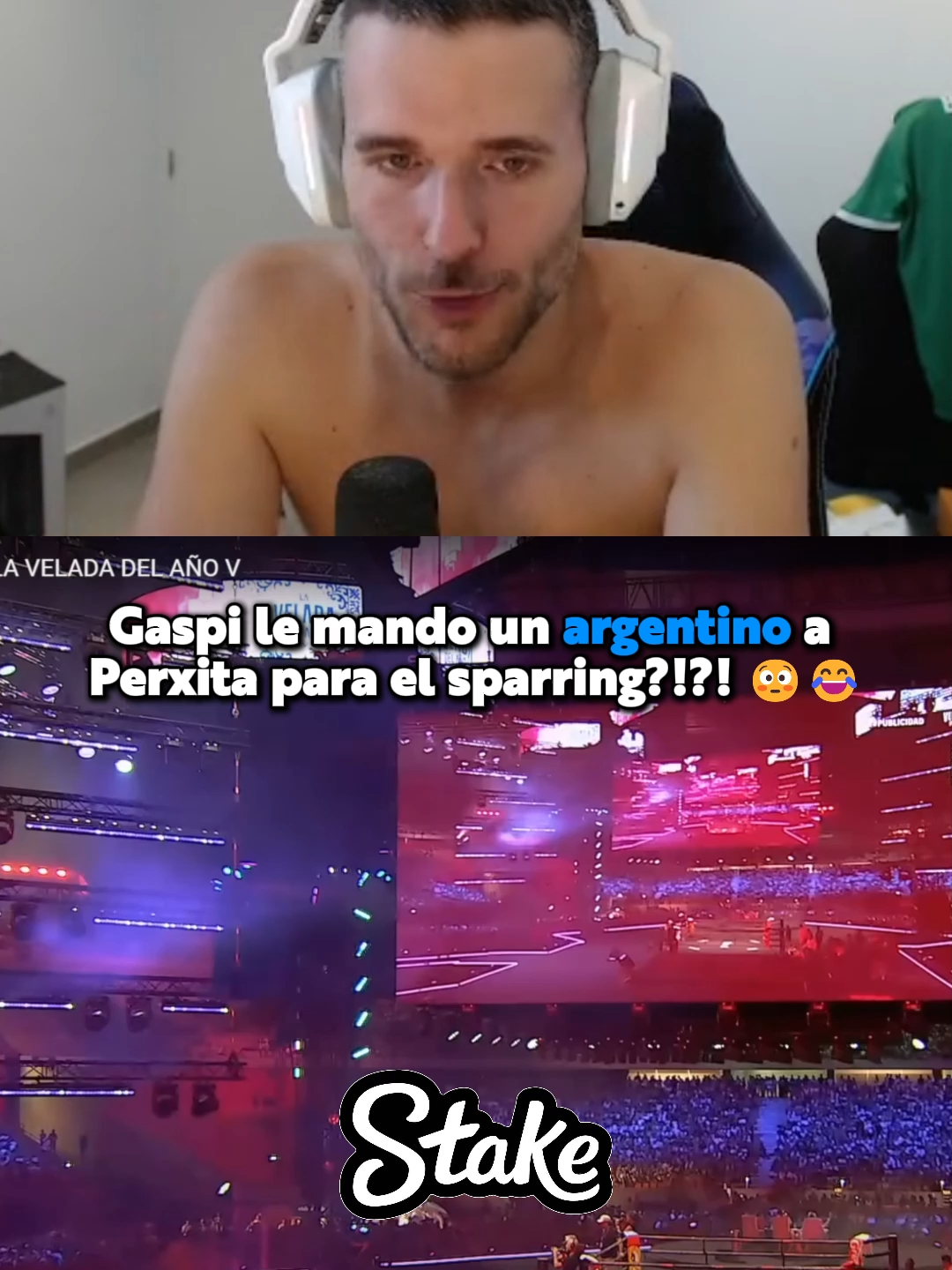 Gaspi le envio a Perxita un argentino??? 😂😂 #perxitaa #gaspi ##veladadelaño #veladadelaño5 #clips #humor