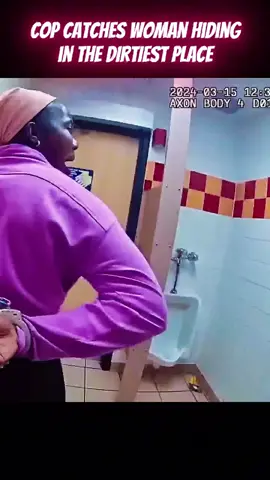 Cop Catches Woman Hiding in the DIRTIEST Place Part 2 #cops #copsoftiktok #police #policeofficer #bodycam #crime #truecrime #truestory #foryou #fyp 