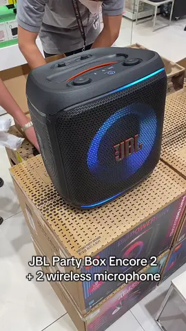 Latest JBL Party Box Encore 2 version 2 🔥 ang solid 💯 Jblstoreph Jbl earbuds Jbl bluetooth speaker Jbl karaoke speaker with mic Jbl speaker Jbl microphone wireless Jbl phantom earbuds Jbl headphone Jbl partybox Jbl encore 2 #jblpartybox #jblspeaker #jblencore #jblencore2 #jblbass 