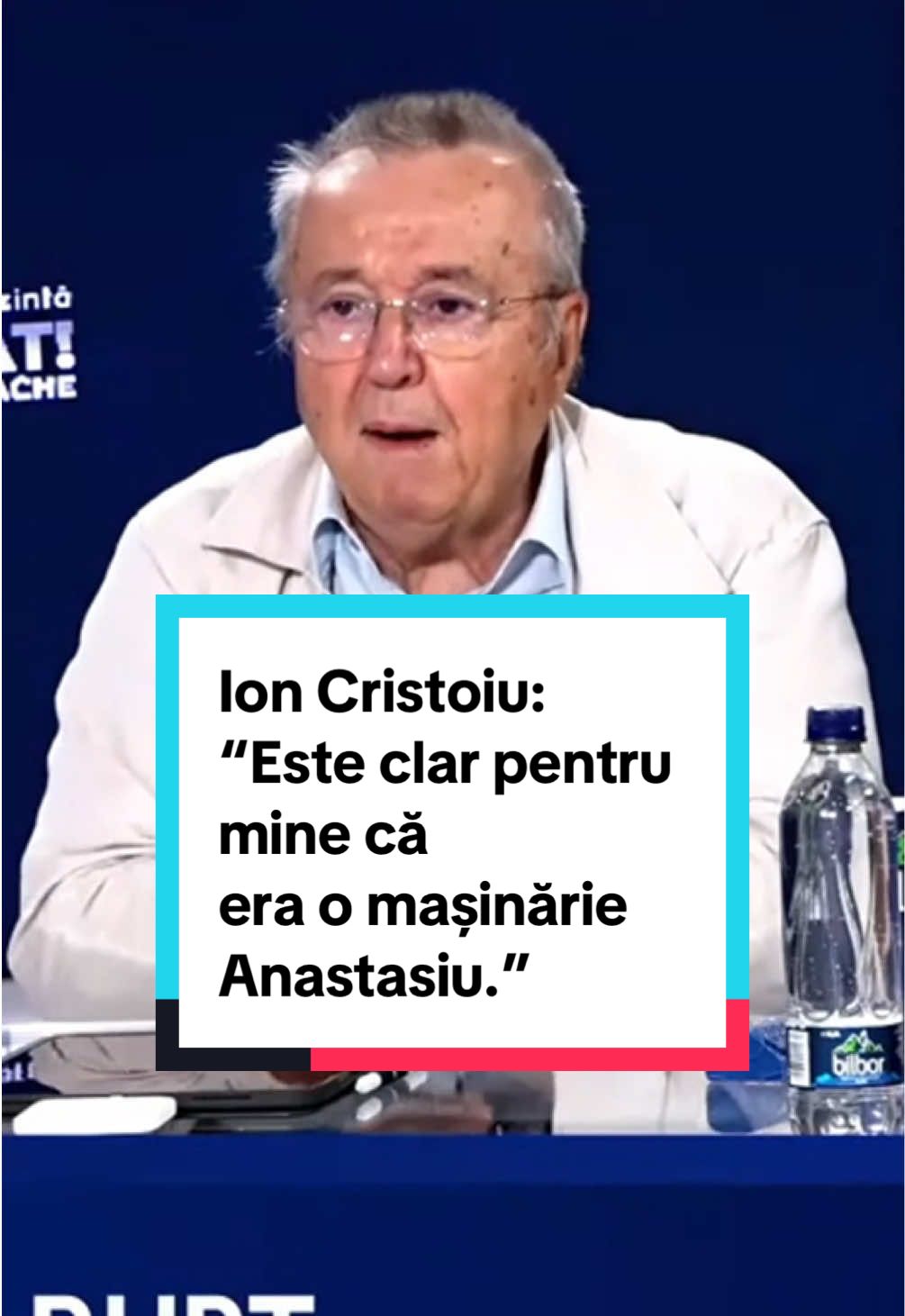 Ai Aflat! cu Ionuț Cristache:  Ion Cristoiu: “Este clar pentru mine că era o mașinărie Anastasiu. Eu mă stricam de râs când îl vedeam. Nu doar că îl contraziceau, dar îl și săpau. Pentru mine, neliniștitor e că, în cazul Anastasiu, ca și în cazul Piedone, asistăm la fapte provocate fără nicio explicație.