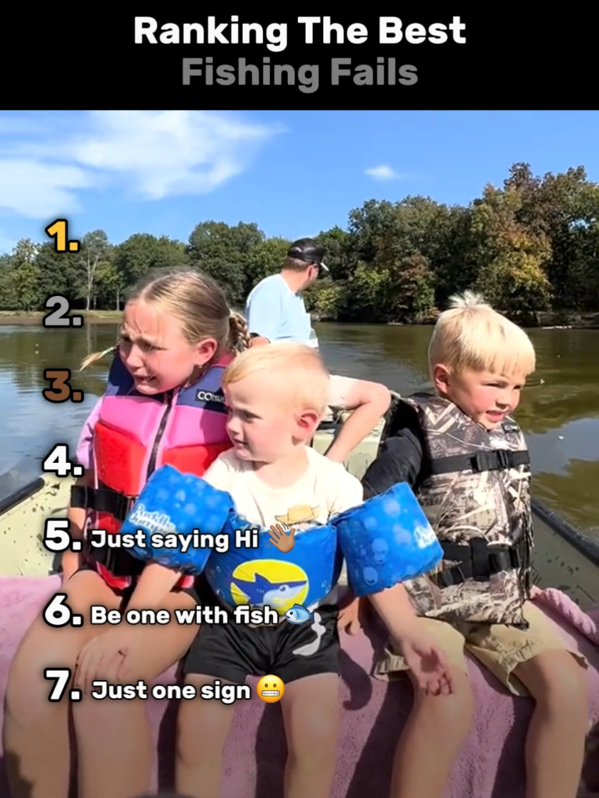 Ranking The Best Fishing Fails😂❤️ #ranking #tiktok #funnymoment #moments #fishing 