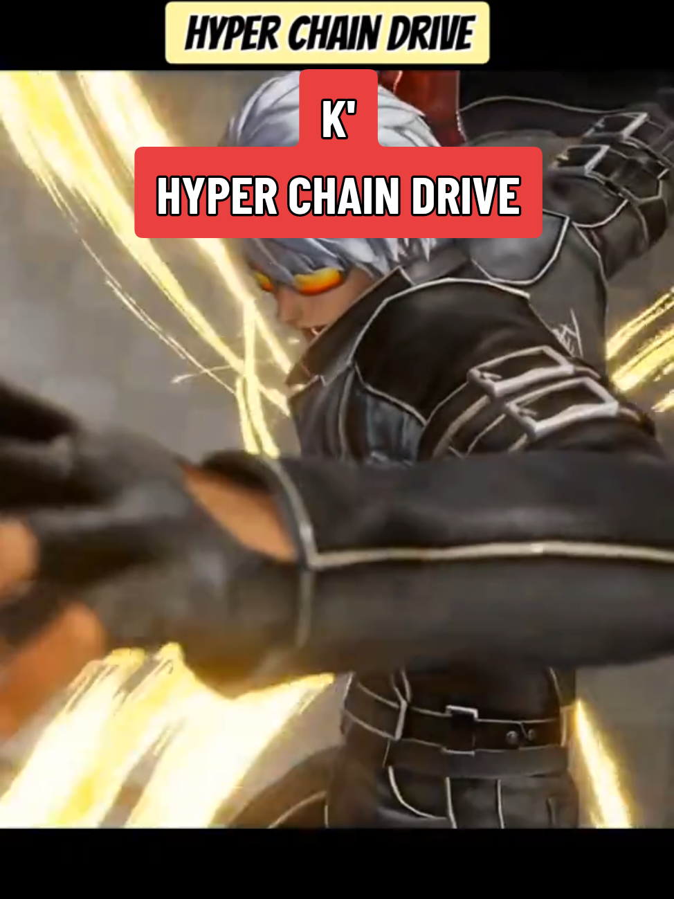 K' KOFXV HYPER CHAIN DRIVE  #kof15 #climax #kdash #k #toptrending 