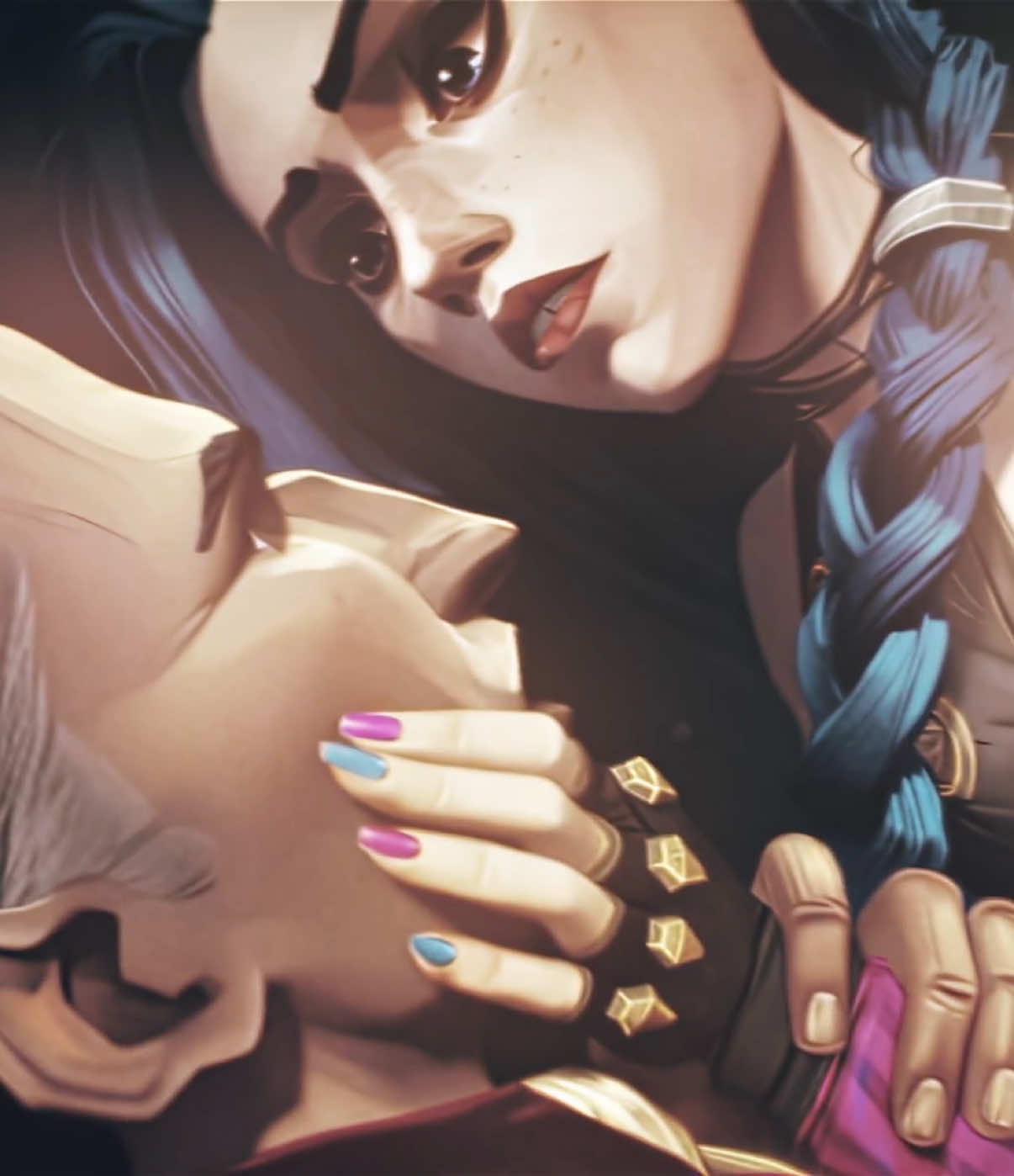 i love how her eyes starts to glow | #jinxarcane #arcane #jinxarcaneedit #arcaneedit #fyp #edit #jinx 