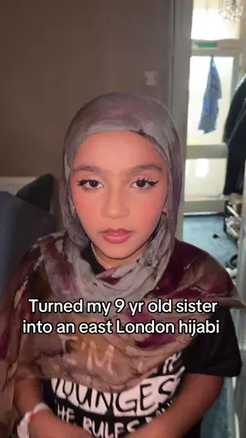 Doing makeup on a 9 yr old is so hard wtf #fyp #eastldn #eastldnbandit #deezbiscuits 