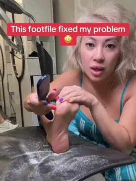 This footfile fixed my problem 😳#foryoupage #footfile #pedicure #tiktokshop #tiktokshopcreatorpicks @The Thai Lyfe 