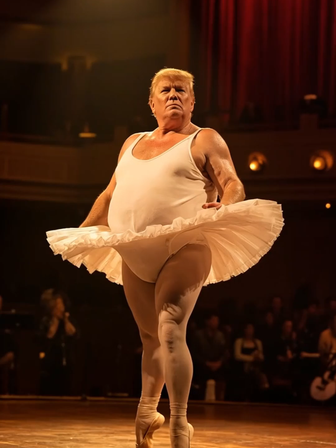 Donald Trump Dancing Ballet #funnyvideos #shorts #humor #donaldtrump