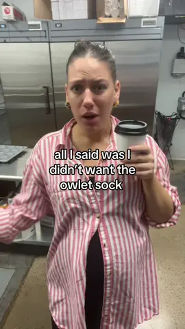 Aparently that’s a mommy crime 🤷🏼‍♀️ #owlet #owletsock #babygear 