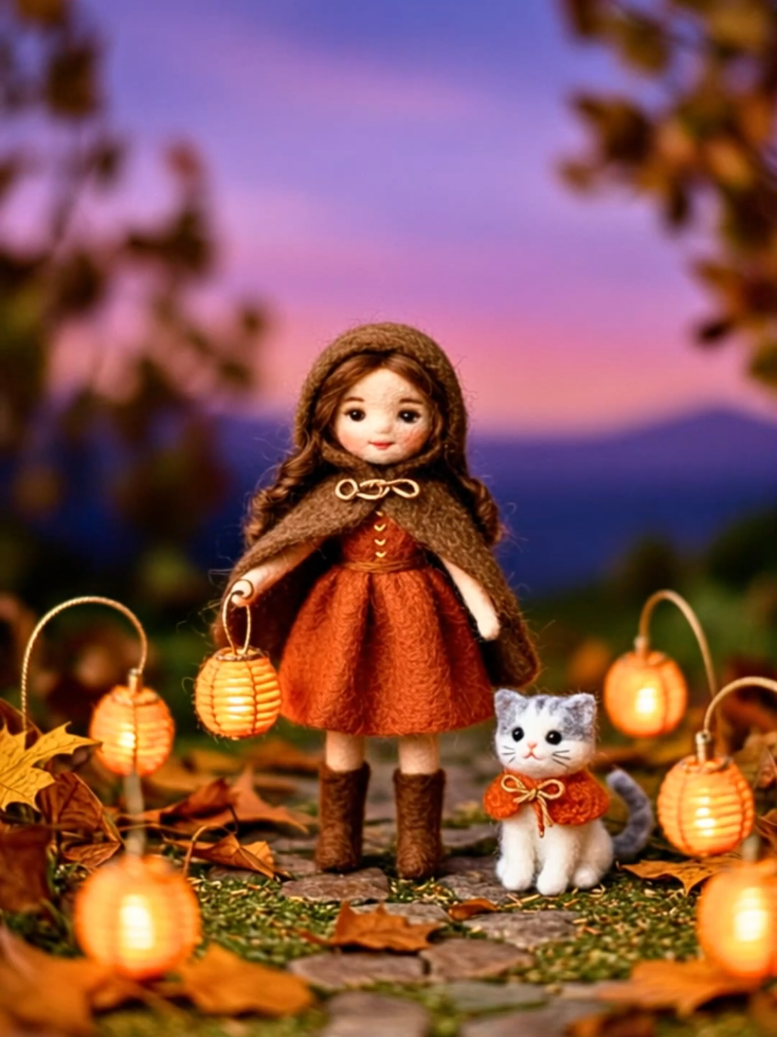Tiny Girl & Her Kitten Prepare for Halloween 🎃 | Cozy Miniature Moments Watch a tiny felted girl and her mischievous kitten decorate their handmade world for Halloween. From carving thimble-sized pumpkins to hanging ghost garlands, this miniature story is stitched with love, whimsy, and autumn magic. If you love cozy vibes and gentle stories, this one’s for you. 🧵🐾 Miniature Halloween, Needle Felted Shorts, Cozy Vibes Tiny World Magic, Halloween Cute, Kitten Love, Felted Life, Soft Aesthetic, Wholesome Shorts, Autumn Story
