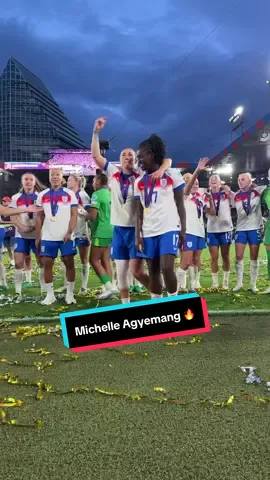 Appreciation for Michelle Agyemang, Young Player of the Tournament 😍🔥 #WEURO2025 #WomensFootball #England #Lionesses #MichelleAgyemang 