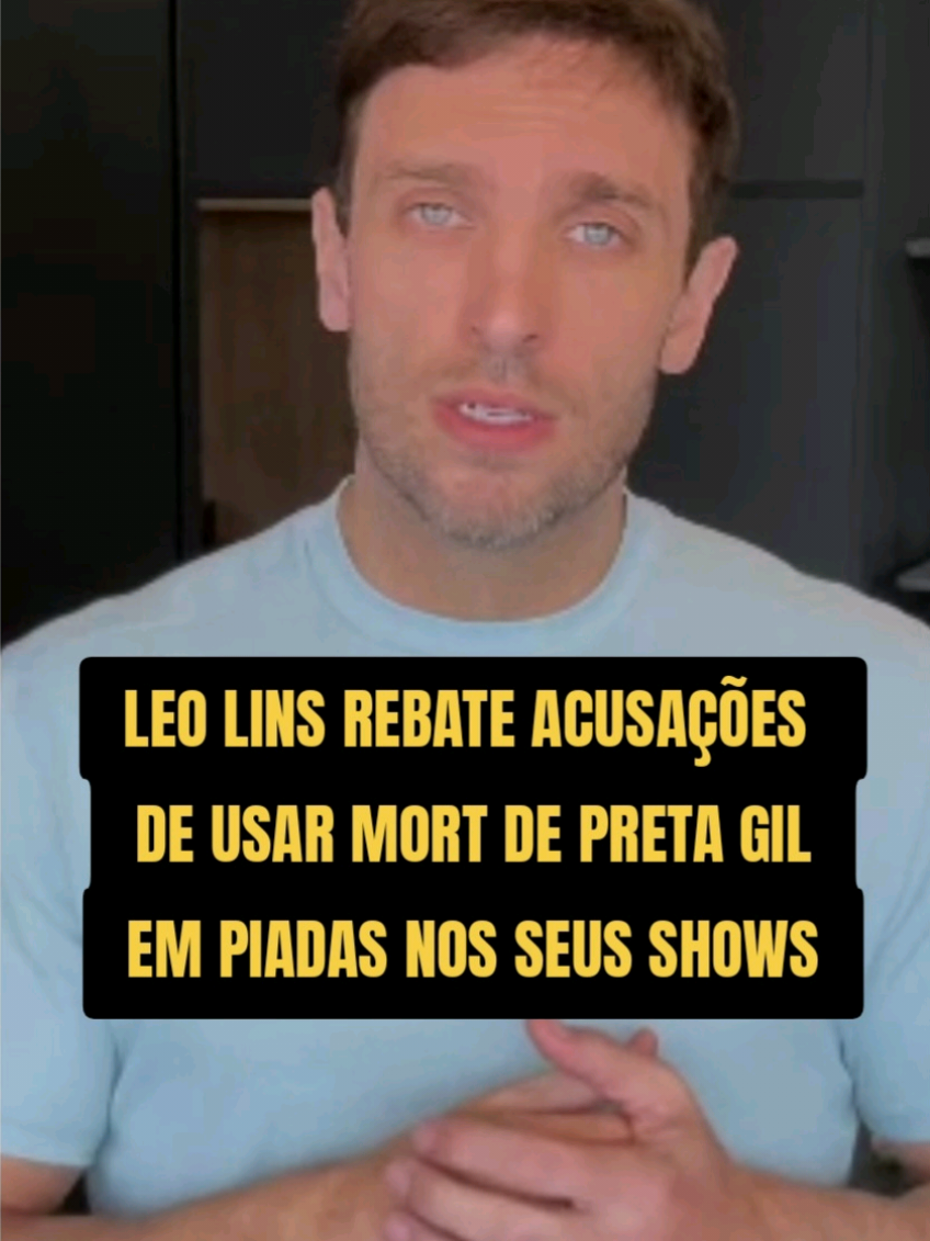 Leo Lins se pronuncia sobre piadas da M0RT da Preta Gil #leolins #pretagil 