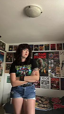 Deja vu 💀 #80s #metal#80sfashion#ironmaiden 