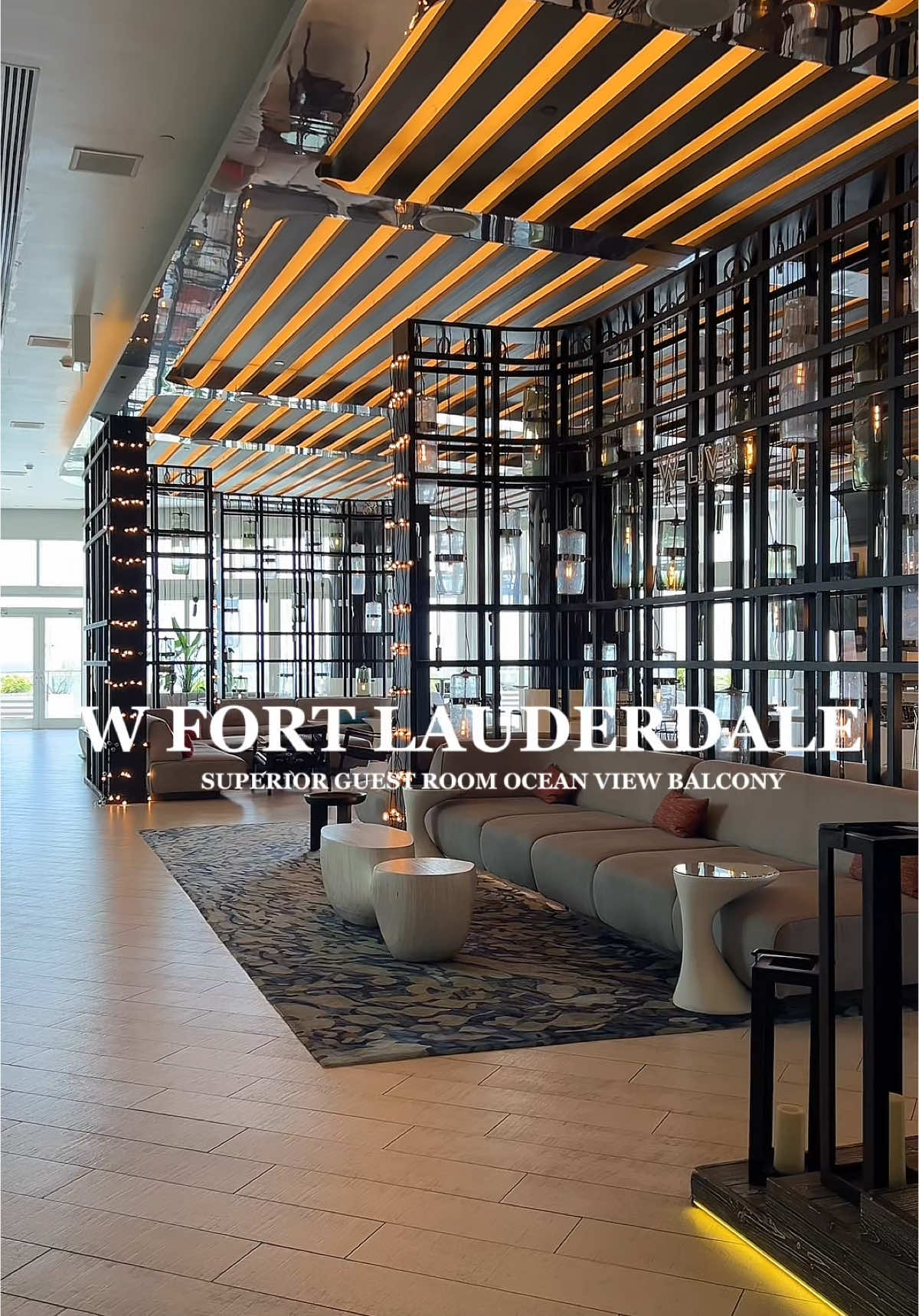 Spent the weekend at W Fort Lauderdale Hotel & Resort. @W Hotels This hotel is located steps away from the beach. An ideal location for anyone visiting the south Florida area for leisure or work.  The room always matters! Especially on staycations! As I have high expectations when it comes to hotels & resorts I expected the room to have a more luxury feel for the price. However, I did enjoy staying here & would definitely recommend.  #wfortlauderdale #hotelstays #fortlauderdalehotels  