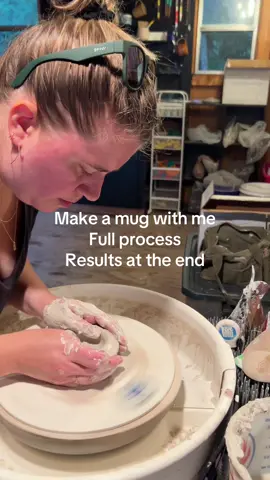 Making a mug.  #mug #glaze #glazecombo #mayco #starttofinish #finished #finishedproduct #kentuckymudworks #starrefiredpottery #pottery #trend #ceramics #kilnfolk #potterytiktok #makersgonnamake #stoneware #cactus #sgraffito #potttery 