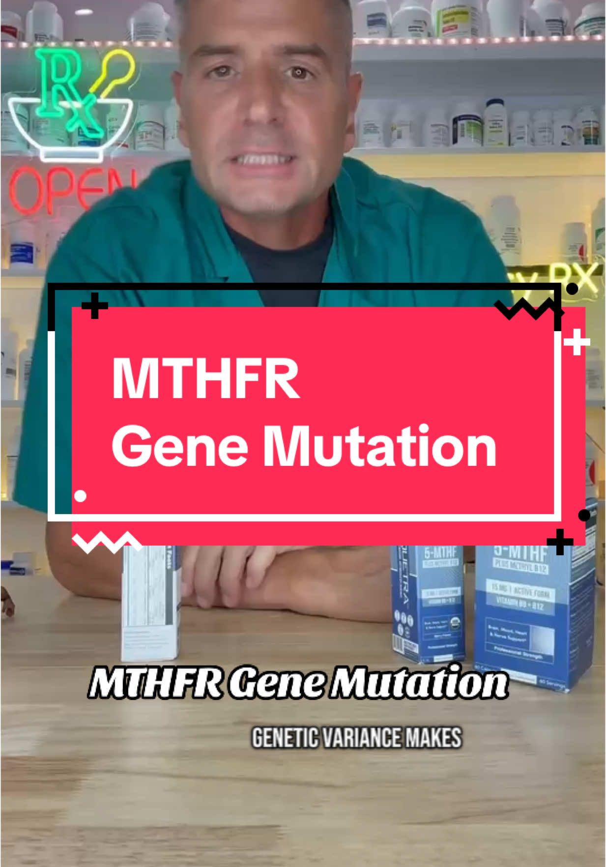 What the MTHFR gene mutation is and how it can affect you. Taking L-Methylfolate has been shown to help reduce the signs plus it’s something your body naturally needs!  #philsmypharmacist #mthfr #tiktokshopcreatorpicks #triquetra #lmethylfolate #mthfrgenemutation 