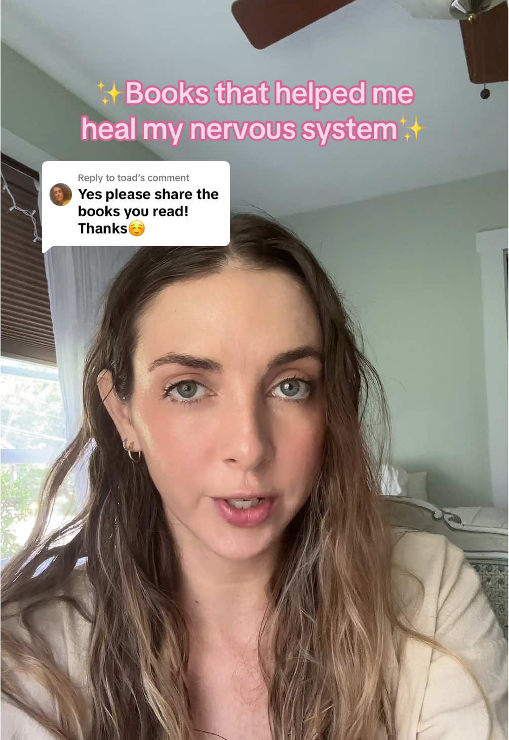 Replying to @toad #greenscreen These are the books I recommend if you suspect you have nervous system dysfunction. Healing is possible and reading (or listening to) these sources has made a HUGELY significant impact on my life and wellbeing. ❤️ #HealingJourney #nervoussystemregulation #selfgrowth #selfgrowthjourney 