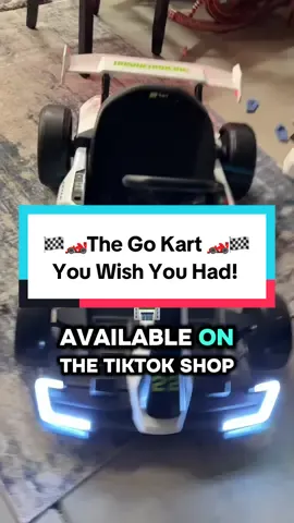 Check out this 24 V Electric Drift Go Kart—a thrilling ride-on designed for kids aged 6–12 years, packed with fun features that deliver both excitement and safety! 🎉 ⸻ 🚦 Key Features 	•	Powered by a 24 V 300 W motor, reaches up to 8.5 mph in drift mode 🏁, perfect for backyard races. 	•	4 speed modes (Sport High/Low & Drift High/Low)—kids can learn racing control and gain confidence gradually. 	•	Adjustable seat (extends from ~20.75″ to 26.5″) to grow with your child—suitable for ages 6 to 12. 	•	Safety-built with a steel frame and durable polypropylene body plus a seat belt for secure play. 	•	4 PP foam tires—no inflation needed, smooth ride and low maintenance. 	•	LED front & brake lights add realism and visibility for cooler racing vibes. 	•	Built-in Bluetooth/FM/USB audio system lets kids drift with music for extra fun. 	•	Up to 50–70 minutes of continuous drive time per charge. 	•	Weight capacity supports riders up to 110 lbs. ⸻ 🎯 Why It Stands Out 	•	Excellent build quality with positive feedback on durability and assembly ease. 	•	Many reviewers praised its performance and drift capabilities—kids love it! 	•	Responsive customer service noted by users who had part issues—replacements were quick and helpful. ⸻ 🏁  Get ready for a wild ride: 	•	🏎️💨 Speedy fun 	•	🔄 Drift & spin 	•	🎵 Tunes on the move 	•	💡 LED lights 	•	🛡️ Safety belt & solid frame 	•	👶 Grows with kids 	•	⚙️ Easy maintenance #KerryYooGoK#KerryYooGoKartE#KidsKarti#ElectricDriftKartA#24VPowerS#AdjustableSeat##DreamRidec#BackyardRacing##LEDLightsu#BluetoothFun##FoamTiresG#SafeRide