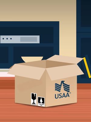 Kids headed back to school? Get them USAA Renters Insurance for as little as 33¢ a day.