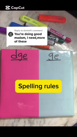 Replying to @donhell Spelling rules#teachersoftiktok #kidsoftiktok #phonics #EduTok 