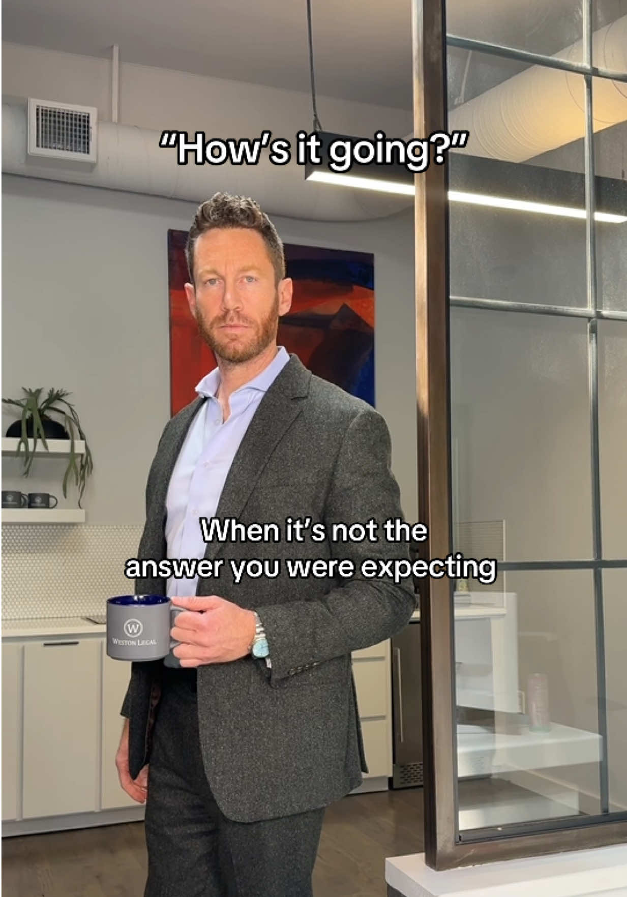 Just say it’s going good #worklife #officelife #workhumor