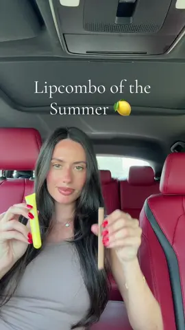 Lemontini summer 🍋🍸✨ #lipcombo #rhodeskin @rhode skin @Hailey Bieber 