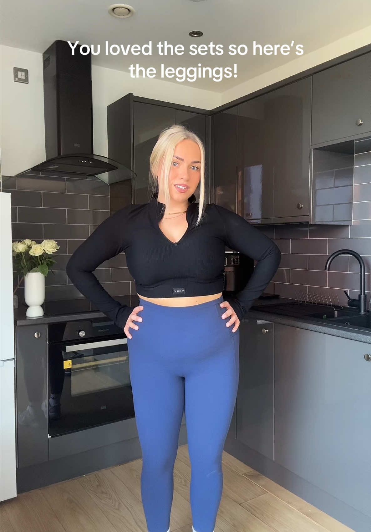 Had to show you the no-slip tummy control leggings! @glowmode uk shop @Glowmode #noslipleggings #tummycontrolleggingss #curvytiktok #bigchestapproved #bigchestproblems #tiktokshopfinds #leggings ad