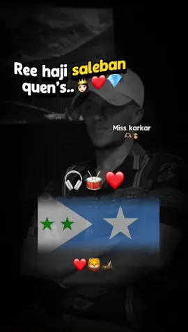 Our quens👸🏻❤️🫶🏼#misskarkar💀🔥 #salebaanimo❤️ #rxs #galmudugnimo💙🤍💚 #habargirinimo💚🤍💙 #faraxrooble🦁💪 #CapCut 