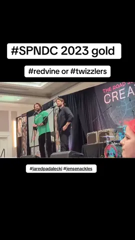 #twizzler or #redvines with #j2  #jaredpadalecki #samwinchester #supernatural #jensenackles #spn 