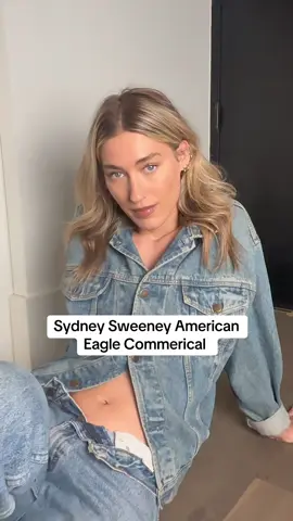 She said light wash jeans are superior ???? #sydneysweeney #americaneagle #parody 