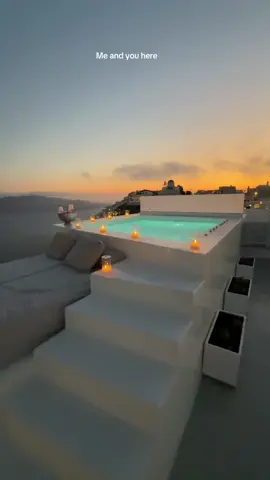 Just me and you here? #luxury #santorini @Alexandros Karpathakis 