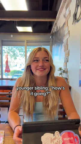 getting older is tough #fyp #sibling #premed #funny #relatable  the star: @juliet palicke 