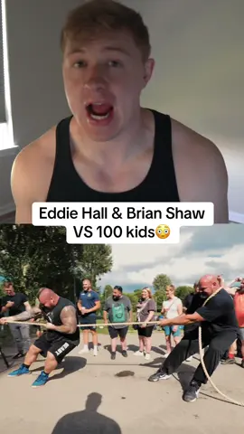 I was not expecting that #workout #eddiehall #strongman #lifting #fyp 