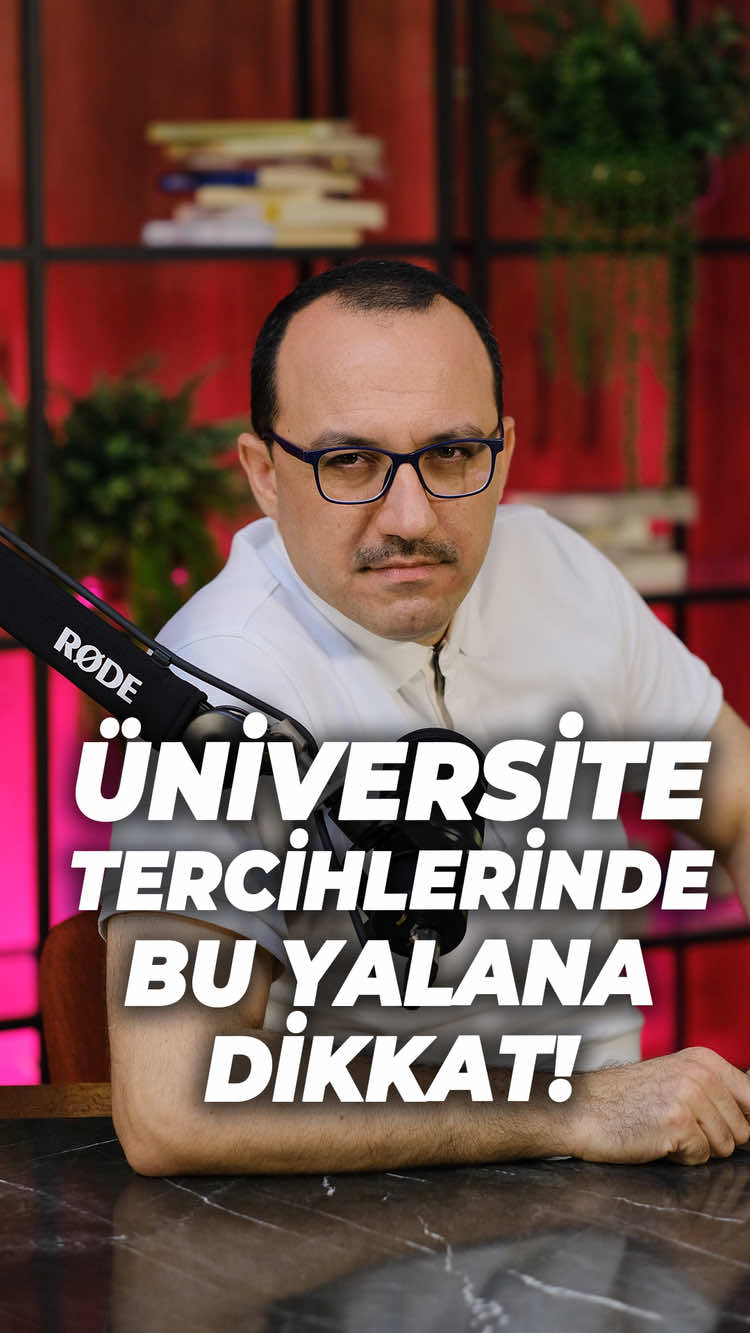 Üniversite tercihlerinde BU YALANA DİKKAT !.. #kesfetteyiz #kesfet #keşfet #keşfetteyizzz #yks #üniversite #tercihdönemi #tercih #tercihdanışmanlığı #halilturanakademi #eğitim  bu