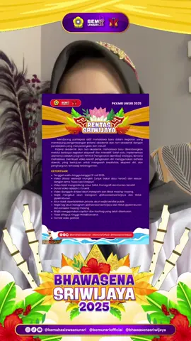 🦁[MARI BERKENALAN DENGAN ASTERIA SRIWIJAYA DALAM ERA ASTERIA MIND JOURNEY!]🦁 Halo Sriwijaya Muda!👋✨ Saya Nafisah Verlia Sandy dari Fakultas Kedokteran Jurusan Psikologi Universitas Sriwijaya Angkatan 2025. Mengikuti challenge “PENTAS (Pengenalan Identitas) Sriwijaya” dengan memperkenalkan diri, bakat dan harapan yang saya miliki sebagai bentuk ekspresi diri, dan penghargaan terhadap keberagaman yang ada. @ADERA PRATAMA @PKKMB UNSRI 2025  Instagram: @bhawasenasriwijaya Tiktok: @pkkmbunsri Gmail: pkkmbsriwijaya@gmail.com YouTube: @pkkmbunsri #PKKMBUNSRI2025 #BHAWASENA2025 #BHAWASENASRIWIJAYA #ASTERIASRIWIJAYA #PENTASSRIWIJAYA