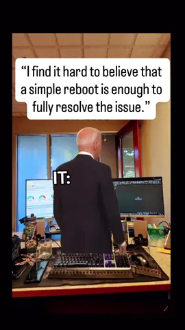 Every IT tech ever 😅💻 #TechLife #ITSupport #TechHumor #RelatableTech #RebootFixesAll #TechProblems #ITGuy #ComputerRepair #TechTips #ITMeme #SupportDesk #HelpDeskHumor #TechStruggles #EncryptFix