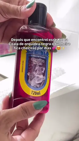 ✨ Dica de produto para deixar o seu banheiro ainda mais cheiroso!  . Simplesmente apaixonada pelo novo Coala de Orquídea Negra ✨💖 . . . . . #banheiroperfumado #casaperfumada #coala #coalaorquídeanegra 