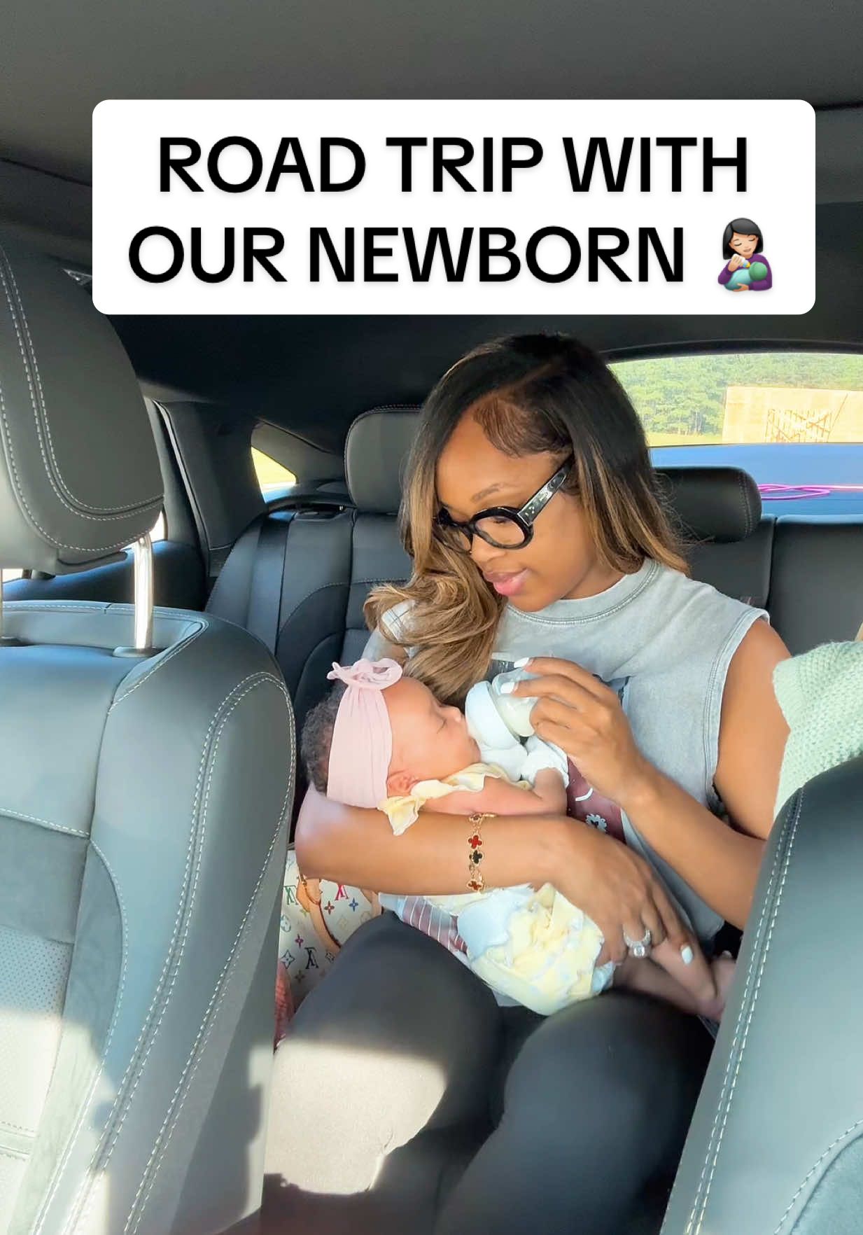 ROAD TRIP WITH OUR NEWBORN 💕