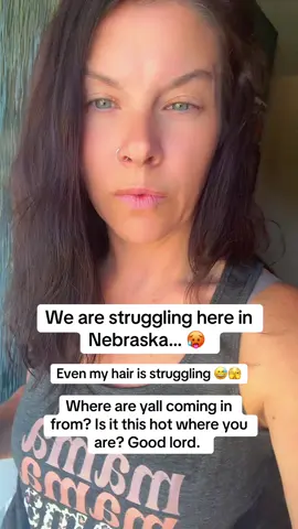 This humidity and heat is real yall! 🥵 #heatwave #itshotoutside #relatable #fyp #humid 