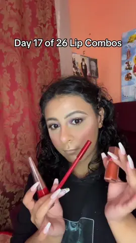 I rarely do red lip combos but I like how this one came out 💞 Details: 💋@Natasha Denona I need a rouge styletto lip crayon in Gigi 💋 @Fenty Beauty stunna lip paint 💋 Fenty Beauty glossbomb in fenty glow fantasy #lipcombo #makeup #fentybeauty #natashadenona #viral #makeuptutorial #contentcreator  ————————————— Fenty beauty, lipstick, lip gloss, lip oil, lip combo, highend makeup, luxury makeup, Sephora, lip liner, makeup review, favorite lip products, best lip products, Glossy lip combo, lip combo, matte lip combo, makeup try on, tinted lip balm, makeup review, lippie, red lip combo, red lippies for tan skin, Natasha Denona 
