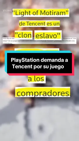 Comenzamos fuerte la semana #playstation #china #videojuegos  PlayStation demanda a Tencent 