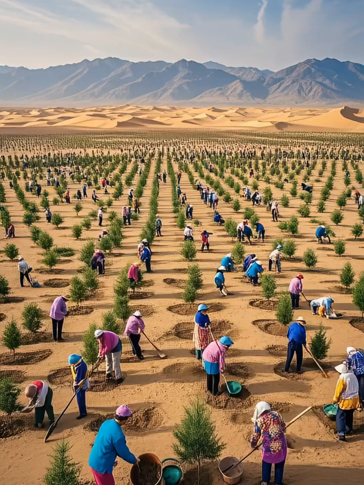To overcome the consequences of spraying too much pesticide on the garden, people actively plant forests #foryoupage #viraltiktok #amazing