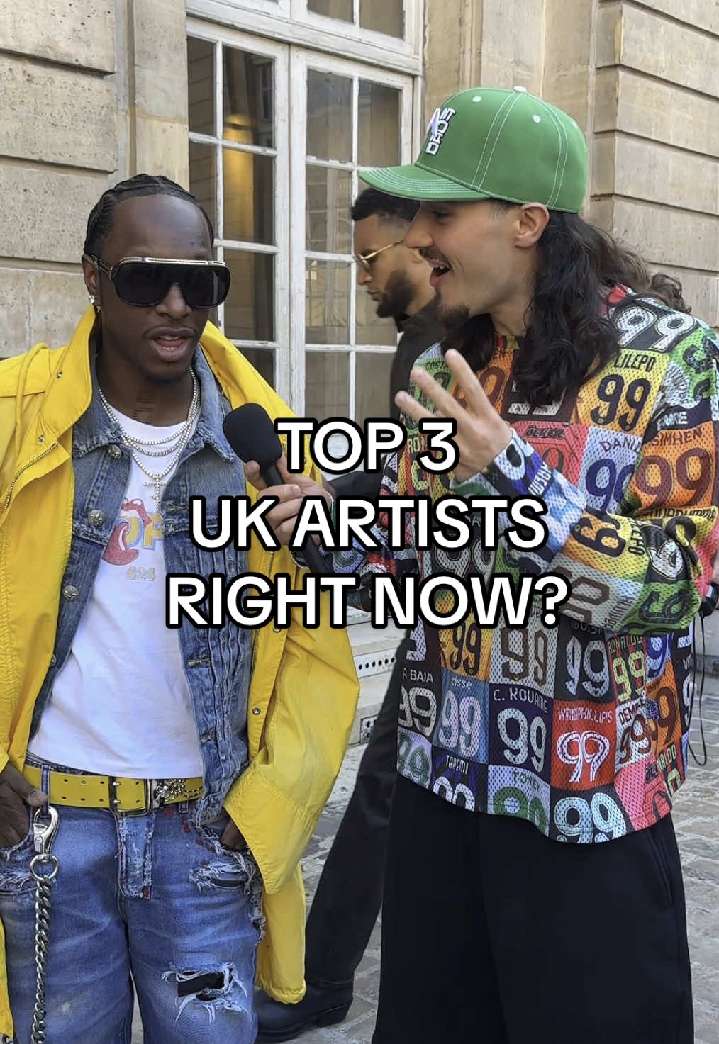 TOP 3 UK ARTISTS RIGHT NOW? #ukmusic #ukartists #interview #onstreet #uk #rnb #rap #hiphop #fyp #top3 