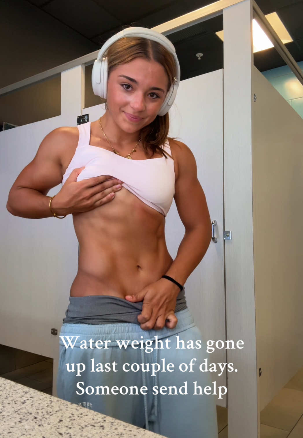 Yes I’ve been walking, mostly Whole Foods, good sleep, idk what the change is from. Comment advice #active #gym #Lifestyle #relatable #fyp #advice 